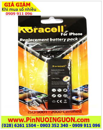 Pin iPHONE 5G, Pin điện thoại di động iPHONE 5G (BP-IP-5G-1440) 1440mAh 3.7v chính hãng /Bảo hành 1 năm